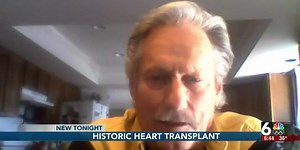 First of its kind heart transplant gives Nebraska man a second chance at life