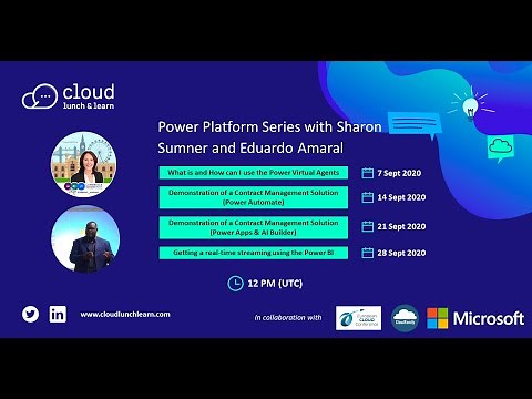 Power Platform Series - Demonstration of a Contract Management Solution (Power Apps & AI Builder)