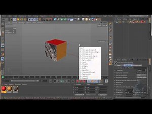 astuce c4d texture et materiau