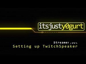 Streamer.bot - TwitchSpeaker Setup