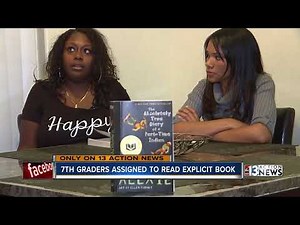 7th graders assigned to read explicit book