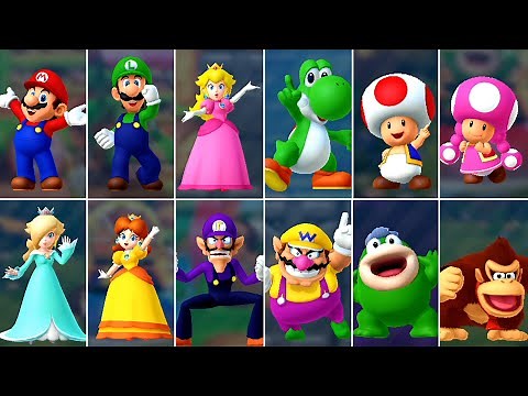 『マリオパーティ10』 全キャラクター(最強CPU｢たつじん」)