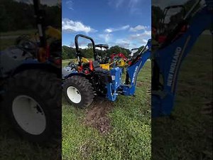 Mini Excavator vs Utility Tractor