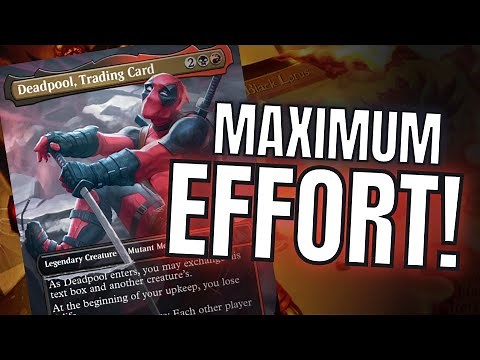 I Built a Deadpool Deck and Now My Friends Hate Me