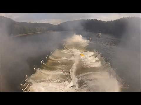 Scuttling footage of all 19 GoPro cameras placed on HMCS Annapolis.