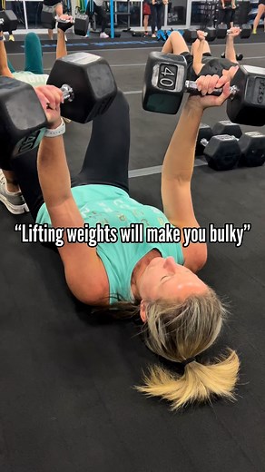 Let’s bust a myth✨ lifting weights won’t make you bulky. What it will do is make you stronger, more confident, and full of energy for everything life throws your way. Lifting improves your posture, boosts your metabolism, protects your joints, strengthens your bones, and supports your mental health - all while helping you feel your absolute best. + Pick up the weights. You’ll be amazed at what your body (and mind) can do. | Burn Boot Camp - Crestwood, KY | Facebook