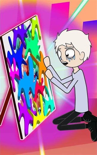 Raddy ruined Pinki's painting 🎨💀