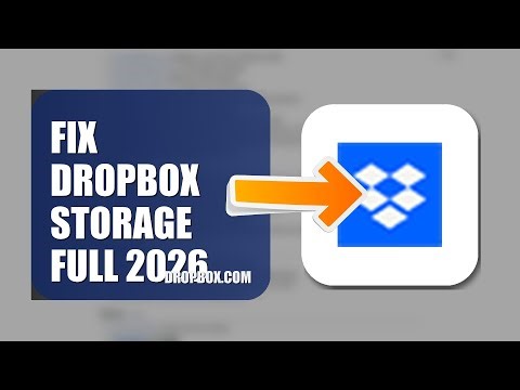 How To Fix Dropbox Storage Full 2026