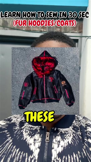 Sense fur jackets are trending again! #fashion #sewing #fyp