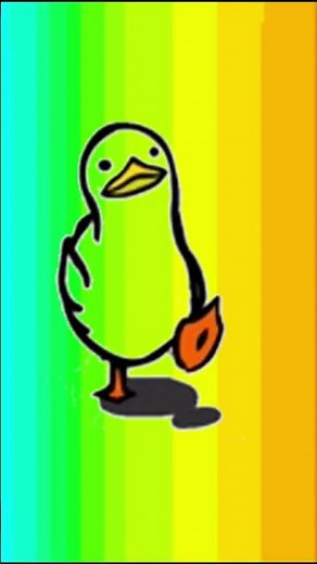 Walking duck meme #walkingduck #rainbow #meme