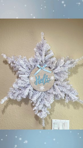 235K views · 4.3K reactions | Giant Snowflake Winter Dollar Tree DIY #dollartreediy #winterdiy | Crafty Beach | Facebook