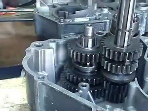 caja de cambios de moto