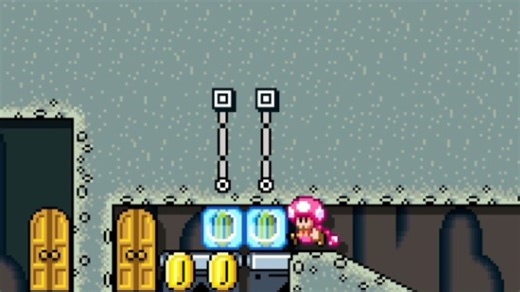 【马里奥制造2】一个bug图