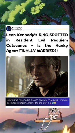Leon Kennedy's RING SPOTTED in Resident Evil Requiem Cutscenes – Is the Hunky Agent FINALLY MARRIED?