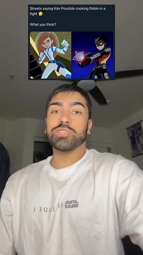 Krist on Instagram: "Kim Possible vs Robin #fyp #robin #kimpossible #teentitans #comic #cartoon #cartoonnetwork"