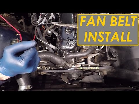 Jeep CJ Fan Belts / Drive Belts Install Guide