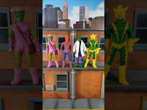 MEGO Spider-Man & Arch Enemies 4-pk (Disney Store Exclusive 2025)