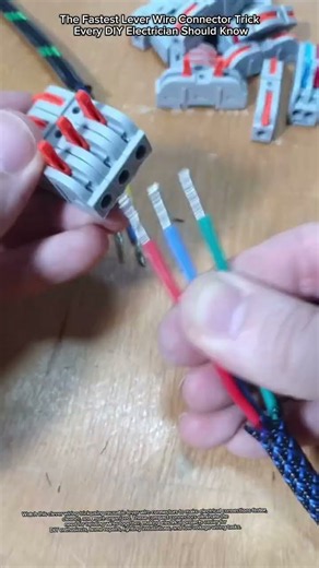 The Fastest Lever Wire Connector Trick Every DIY Electrician Should Know