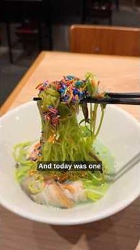 Would you eat BLUE RAMEN in Japan?