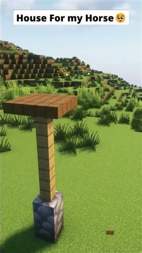 Horse Stable Tutorial In Minecraft