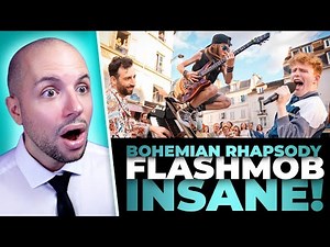 The most INSANE Bohemian Rhapsody Flashmob you will ever see!! ULTIMATE REACTION