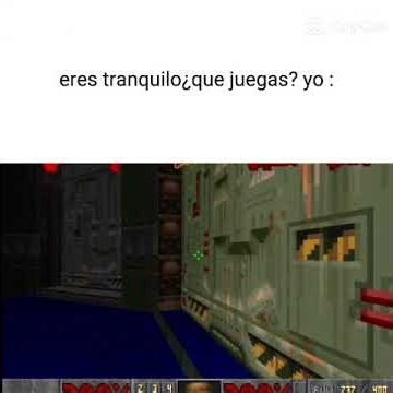 jugando doom 2