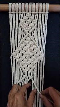 #macrame #macrametutorial #diy #knot #diymacrametutorial #weaving #tutorial #wallhanging #crochet