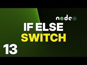 JS w Node.JS od Zera (#13) Instrukcje warunkowe; if else switch case - Od Zera