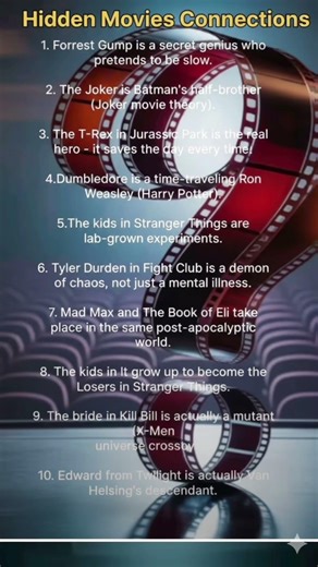 10 Hidden Movie Connections You Never Noticed | Mind-Blowing Theories, Hollywood Secrets