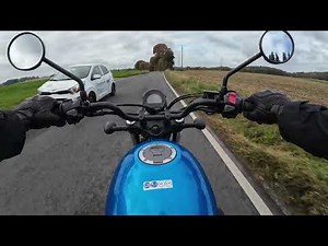 Honda CL 500 last chilled ride in Autumn | RAW Exhaust Sound 🍂🏍