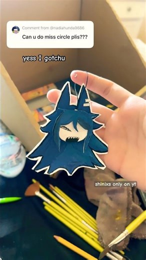 Ms circle Keychain Tutorial !! #fpe #art #forsaken #dandysworld