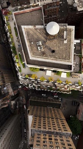 Top Down Drone New York City