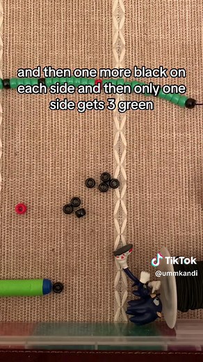 Here’s a quick tutorial on how i make my 3D GIR kandi bracelets! Enjoy😊 . . . . . #kandi #kandikid #ummkandi #3d #gir #invaderzim #tutorial #singles #makingkandi #followalong #foryou #festival #ravejewelry