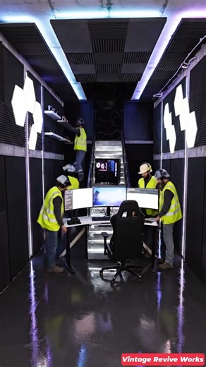 This Gaming Room Looks Insane 🤯@VintageReviveWorks#shots#ytshorts#ai#gaming#study#aishorts#dreamroom