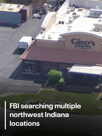 Authorities did not specify how many locations were involved or name the businesses being searched. However, FOX Chicago's drone team observed activity at Gino's restaurant in Merrillville and the Paragon in Hobart. #Indiana