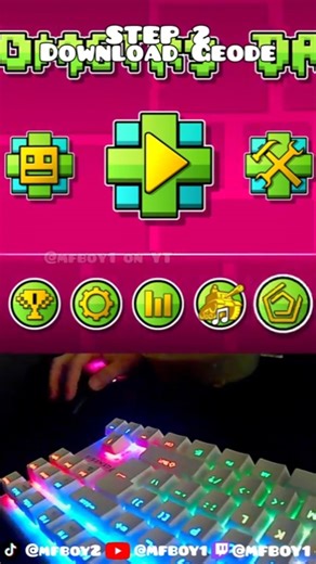 How to Downgrade GD from 2.208 to 2.207 & Download Geode in 2026 #guessthesong #shorts #geometrydash