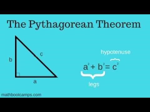 We are learning how to solve Pythagorean Theorem (First Video)