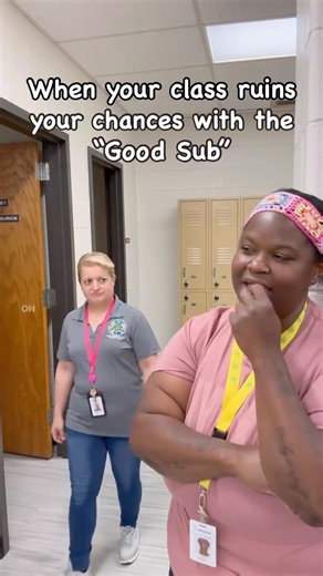 Leslie Robinson - Teacher & Comedic Motivational Speaker on Instagram: "The substitute teacher struggle is real! 😅 Our district has permanent building substitute teachers. Does yours? 🍎💭This is a throwback, but still accurate. Thank you again Ms. Baz! 🤗💕 Follow for more laughs 🤪 #teachercomedy #teacherhumor #funnyteacher"