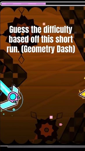 Guess the difficulty. #geometrydash #geometrydashshowcase #trivia #interactive
