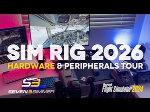 SIM RIG TOUR 2026 Hardware & Peripherals Overview #msfs2024 #msfs #microsoftflightsimulator