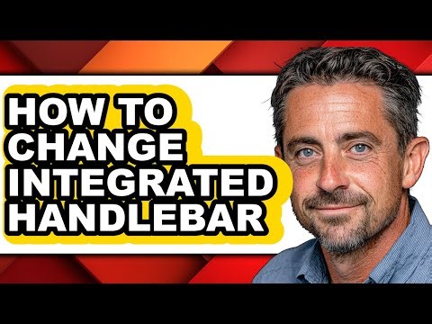 How to Change Integrated Handlebar (easy Method)