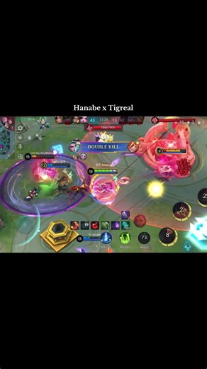 Hanabe one shot build#mobilelegends #mlbb