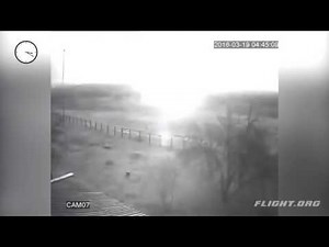 Additional Crash Footage of FlyDubai Flight 981