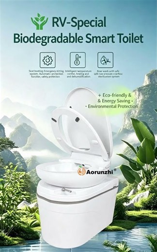 Smart Water-Free Composting Toilets#RV #toilet