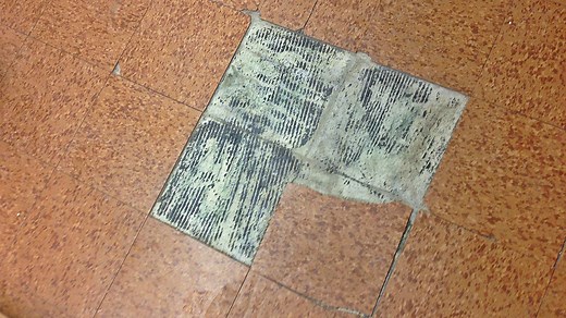 Removing Cork Tiles from Floors and Walls