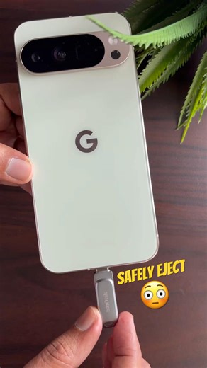 Safely Eject USB from Mobile 📱 #googlepixel