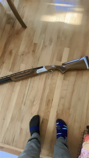 My 12 gauge over under a shotgun