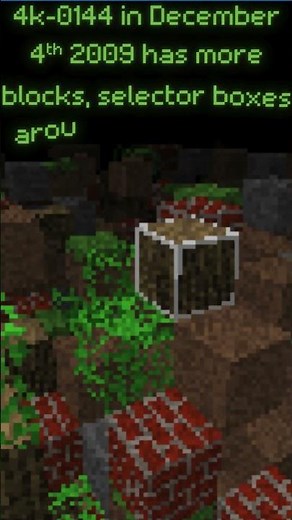 Minecraft's Lost Version - 4Kilobyte from 2009 #minecraft #minecraftold #minecraft4k #minecraftshort