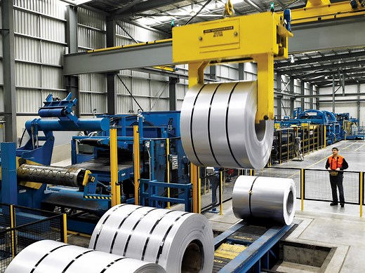 Stainless Steel Blanking Lines | Midway Metals