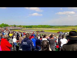 BTCC Daniel Lloyd big crash Thruxton 2017